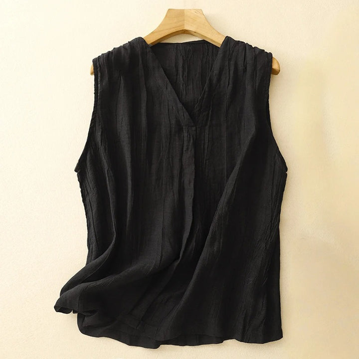 SABRINA LINEN BLOUSE