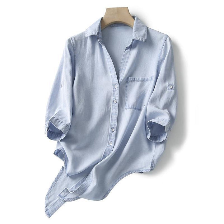 VICTORIA DENIM SHIRT