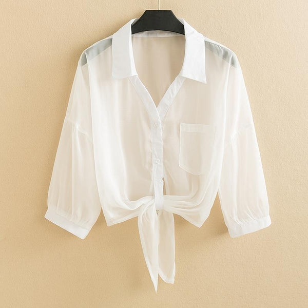 CLARA LINEN BLOUSE