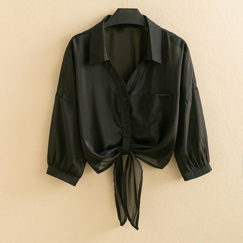 CLARA LINEN BLOUSE