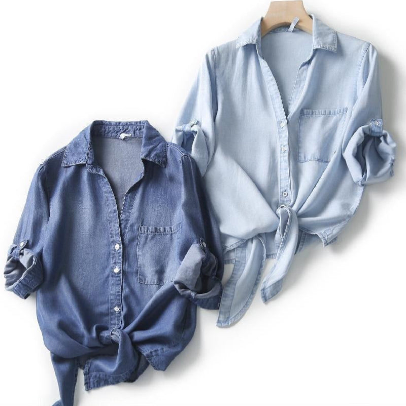 VICTORIA DENIM SHIRT