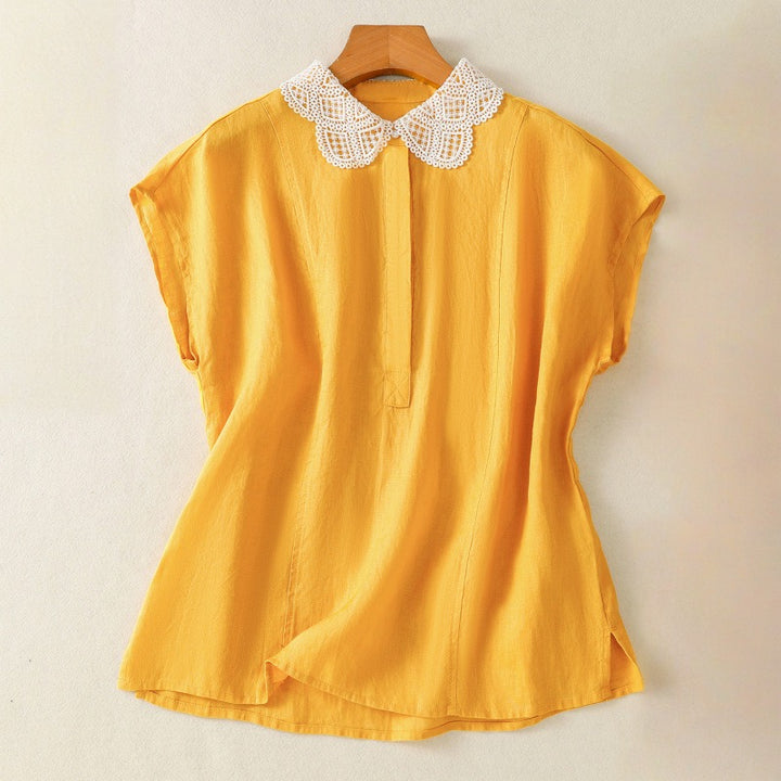 LUNA LINEN T SHIRT