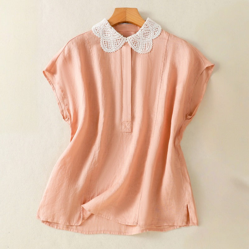 LUNA LINEN T SHIRT