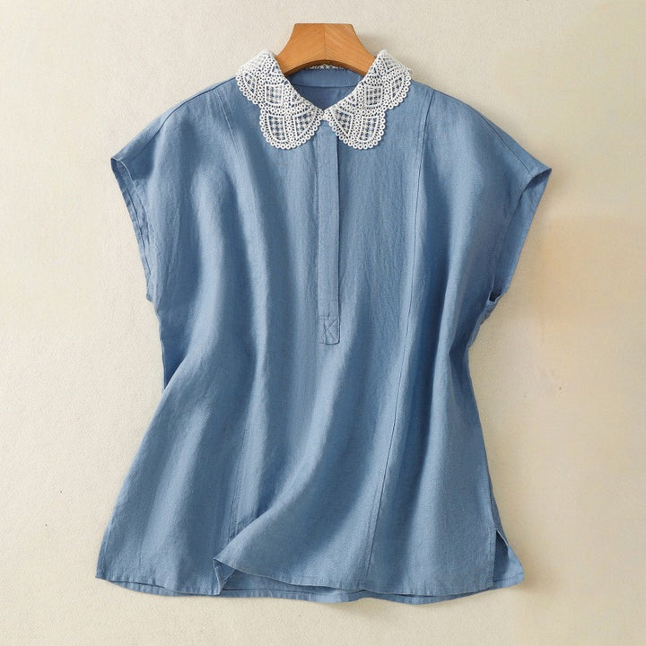 LUNA LINEN T SHIRT