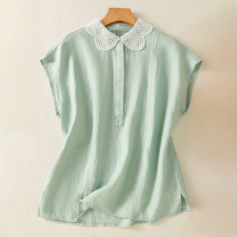 LUNA LINEN T SHIRT