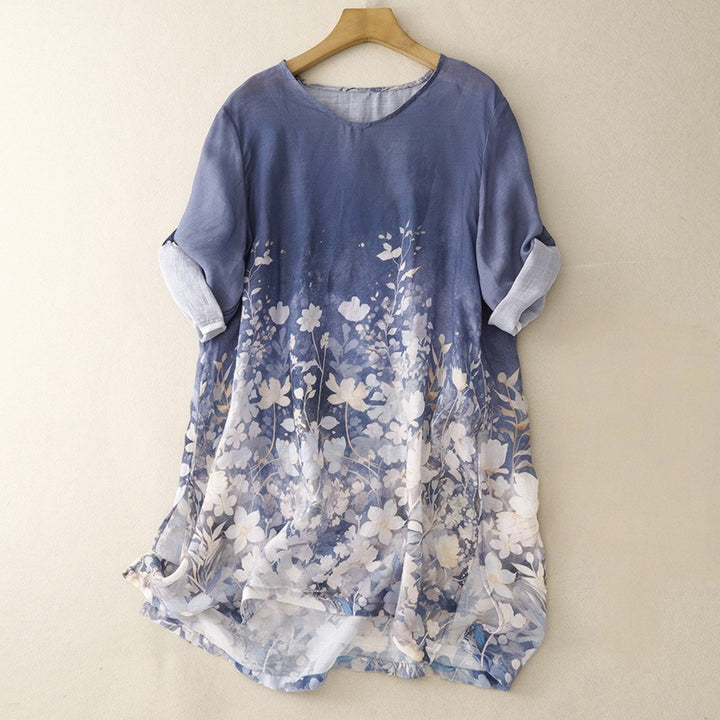 MARINA LINEN BLOUSE