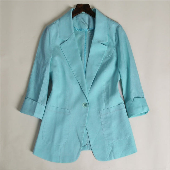 VIVA LINEN BLAZER