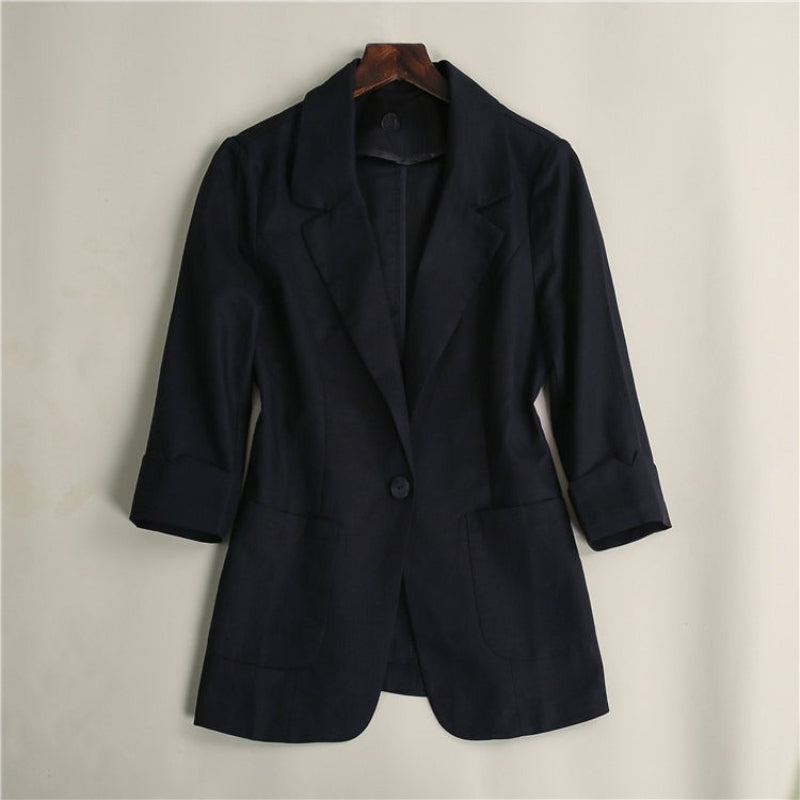 VIVA LINEN BLAZER