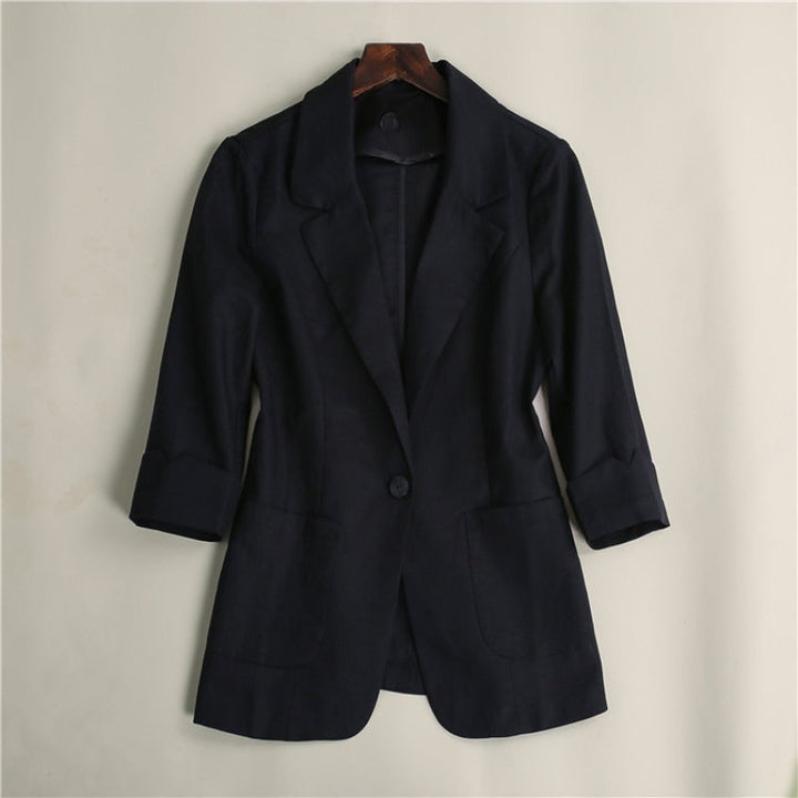 VIVA LINEN BLAZER