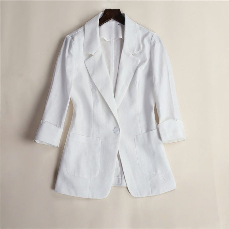 VIVA LINEN BLAZER