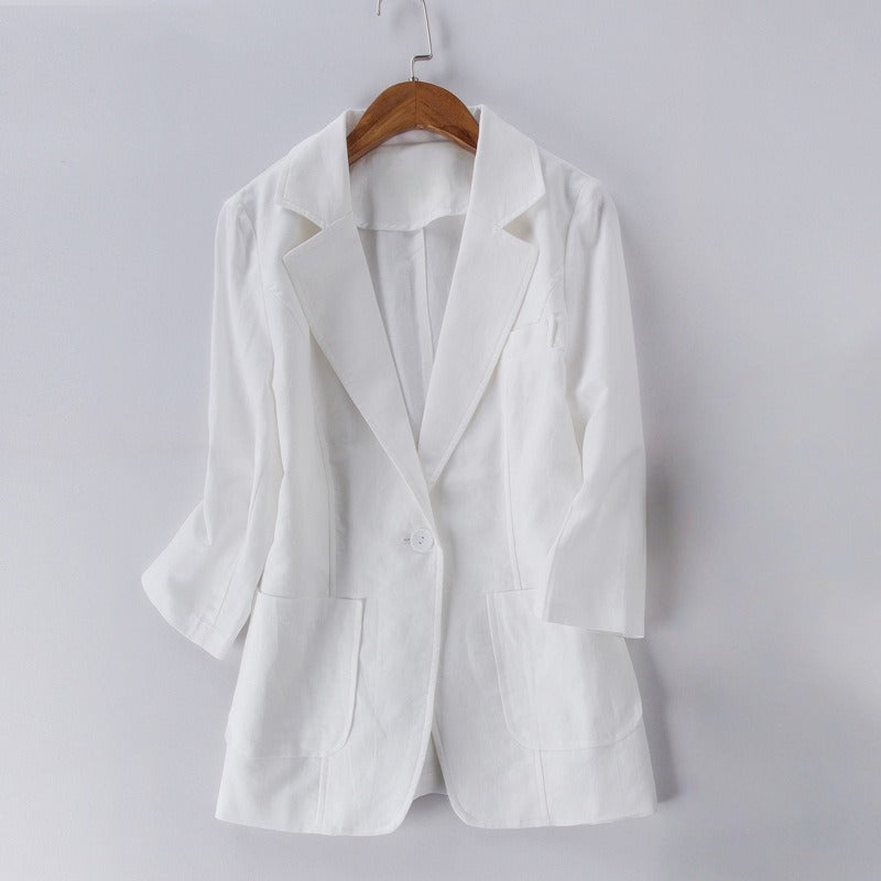 MARIA LINEN JACKET