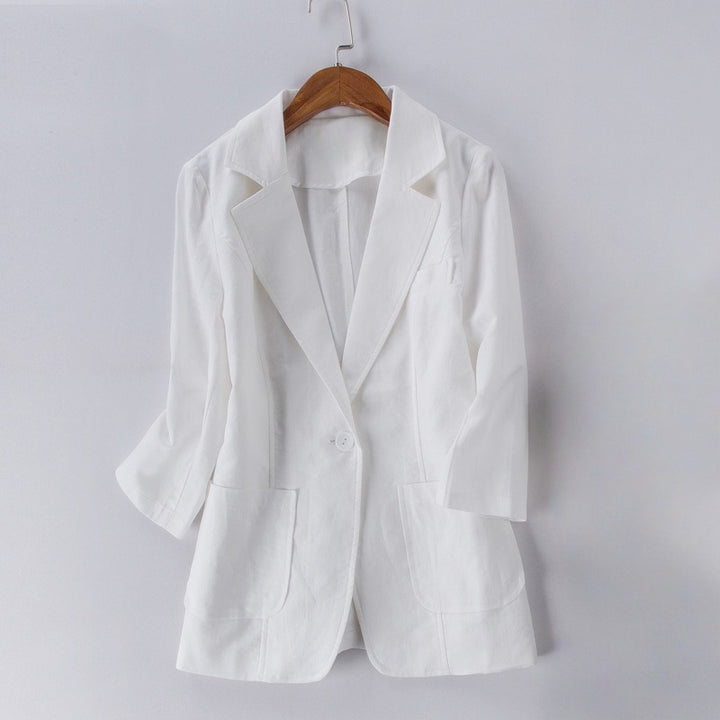 MARIA LINEN JACKET