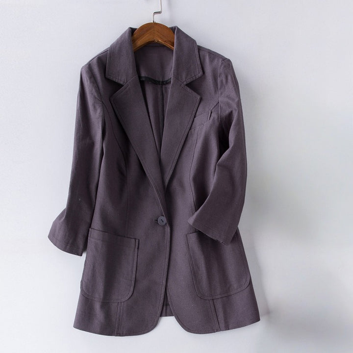 MARIA LINEN JACKET