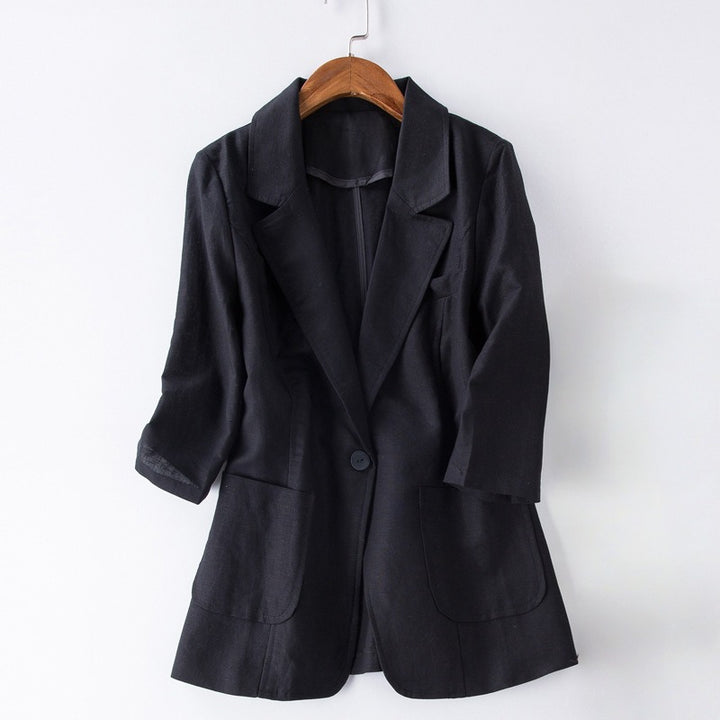 MARIA LINEN JACKET