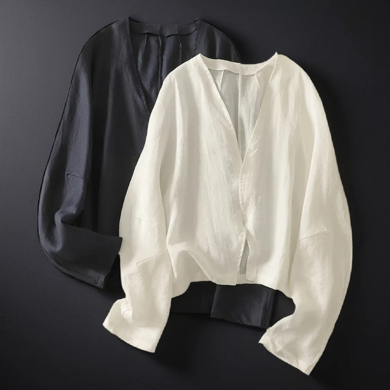 LISA LINEN CARDIGAN