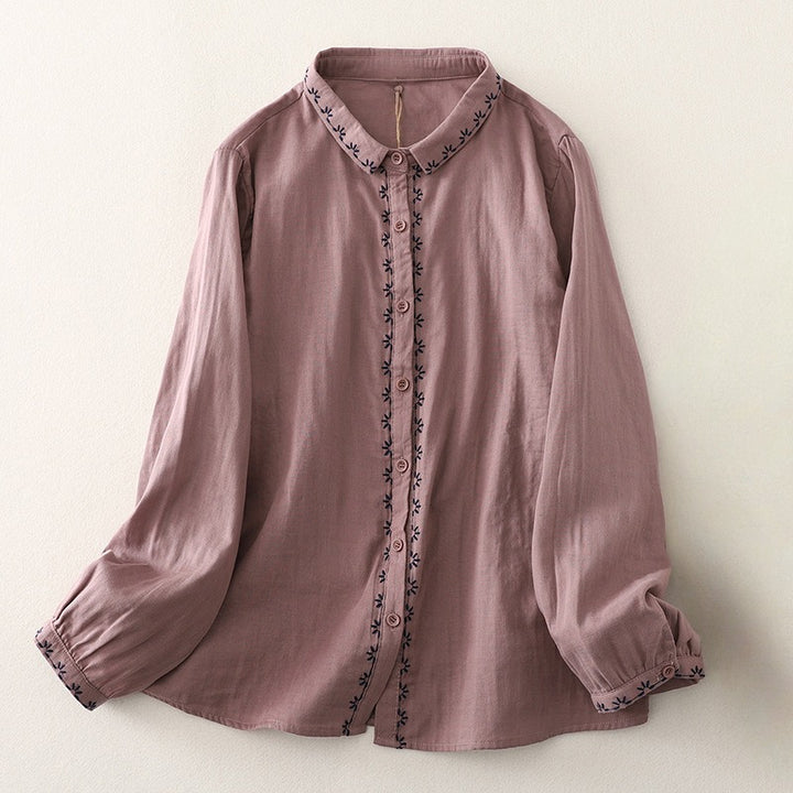 ELLA LINEN BLOUSE