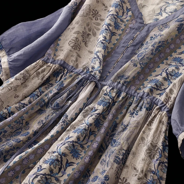 ELORA LINEN DRESS