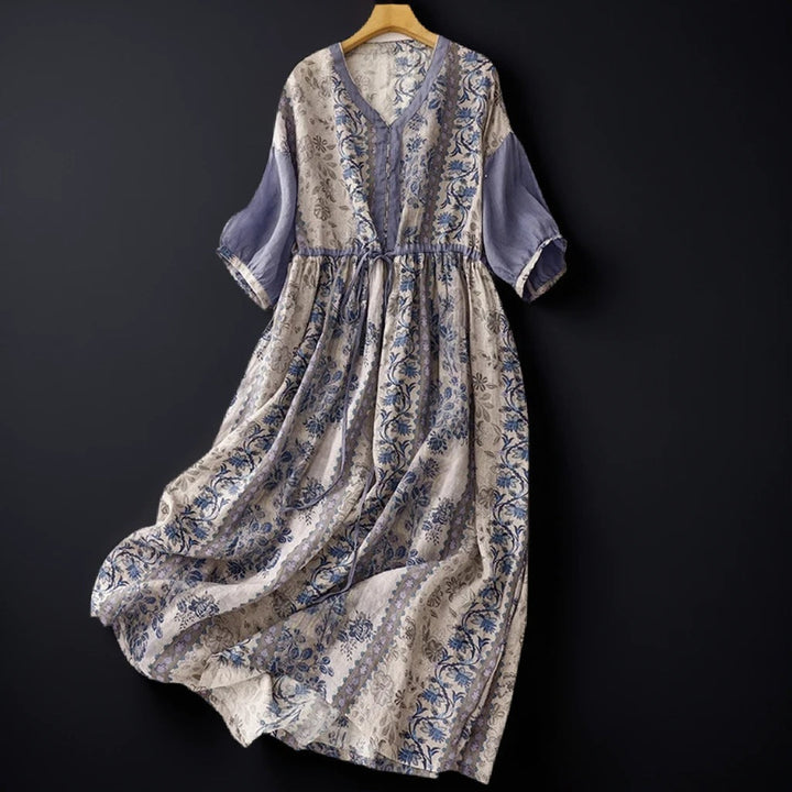 ELORA LINEN DRESS