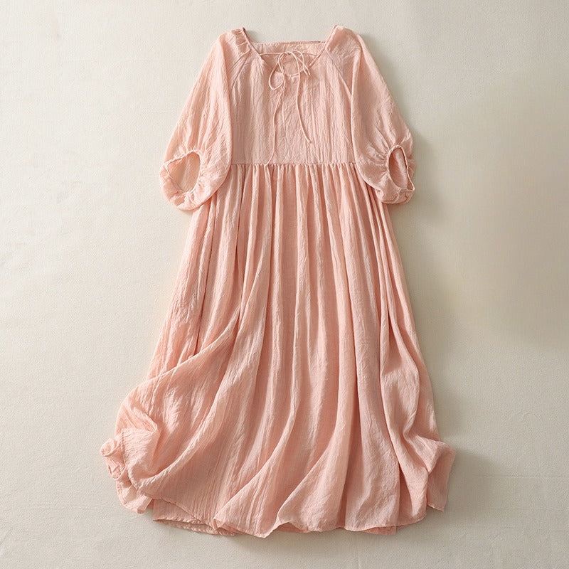 CHARLOTTE LINEN DRESS