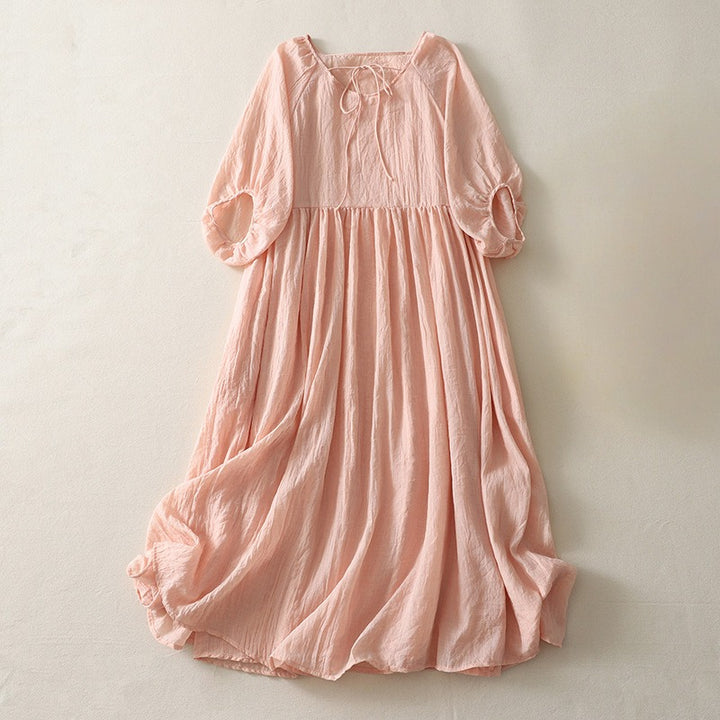 CHARLOTTE LINEN DRESS