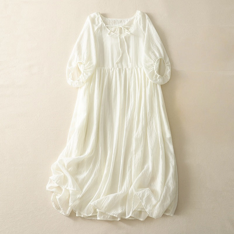 CHARLOTTE LINEN DRESS