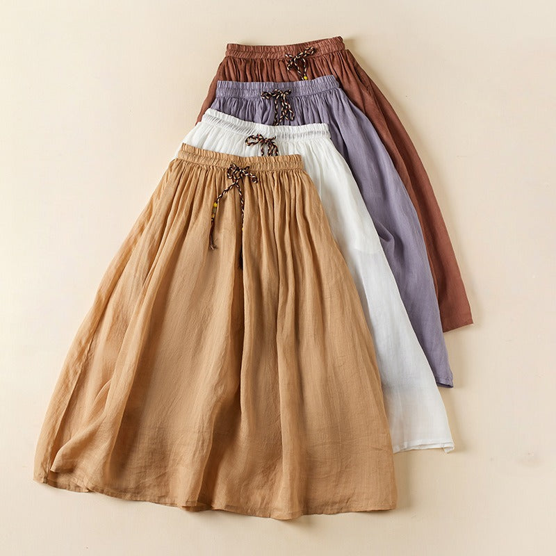EVELYN LINEN SKIRT