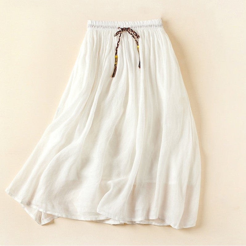 EVELYN LINEN SKIRT