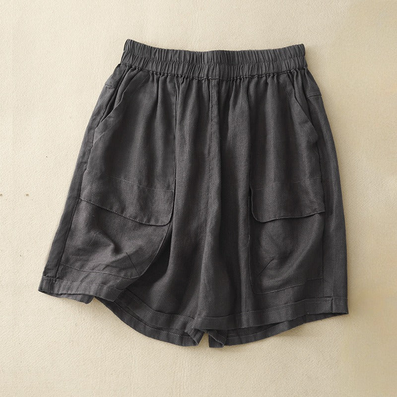 DORINA LINEN SHORTS