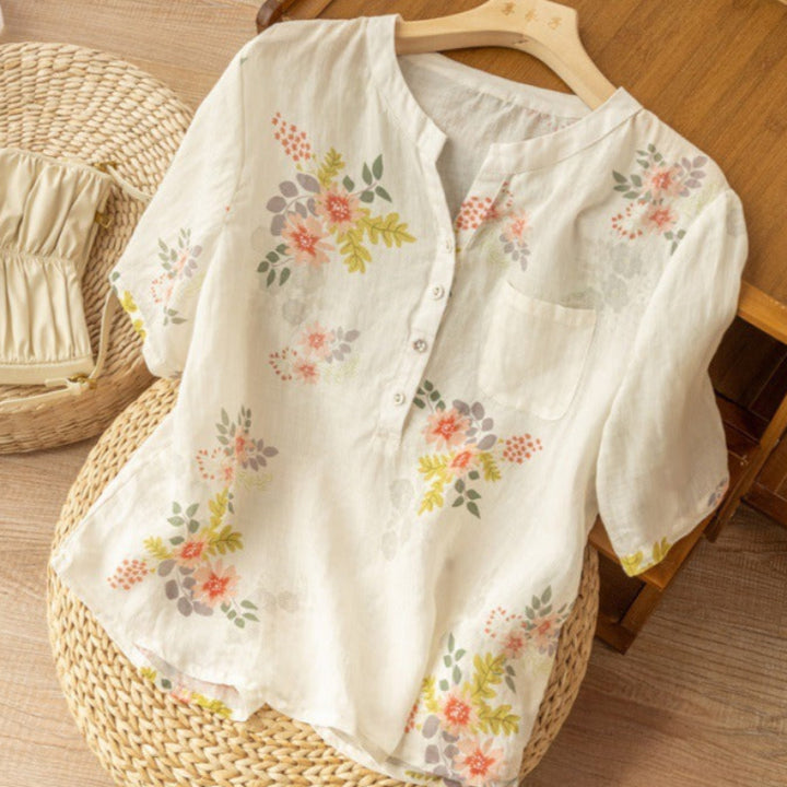 MARINA LINEN SHIRT