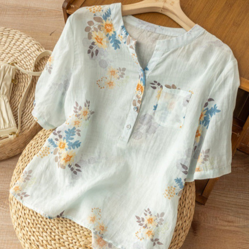 MARINA LINEN SHIRT