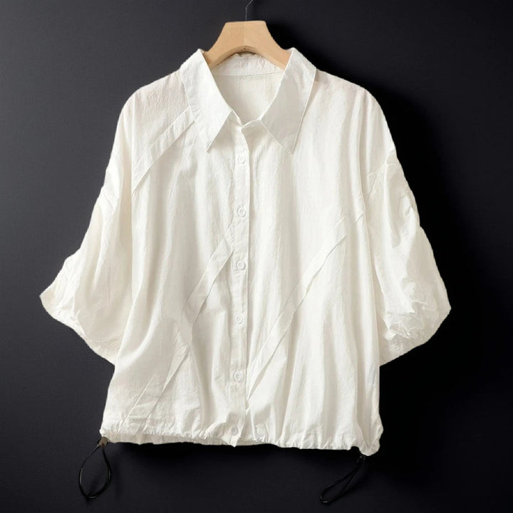 ELLA™ LINEN POLO SHIRT