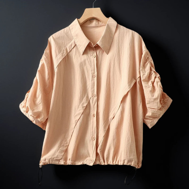 ELLA™ LINEN POLO SHIRT