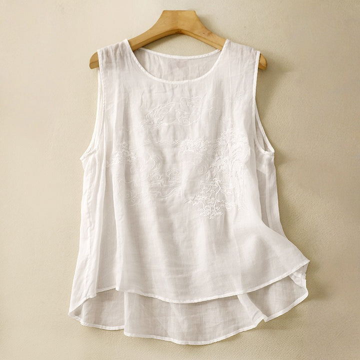 STELLA LINEN TOP