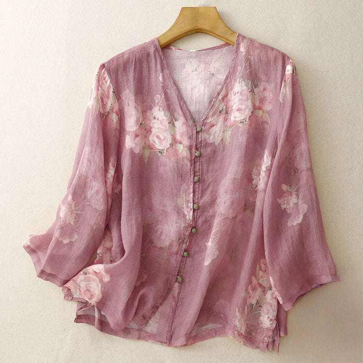 SAVANNHA LINEN SHIRT