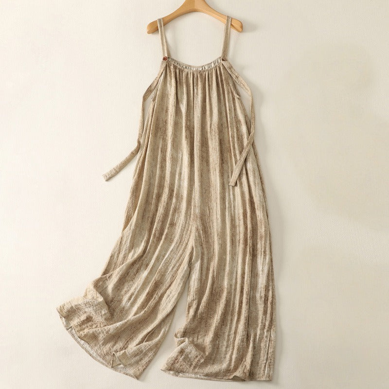 EVERLY LINEN JUMPSUIT