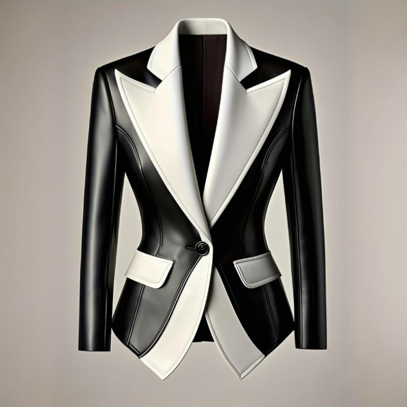 GIANNA™ LEATHER BLAZER