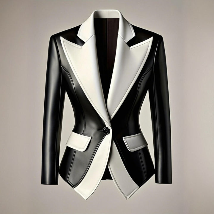 GIANNA™ LEATHER BLAZER