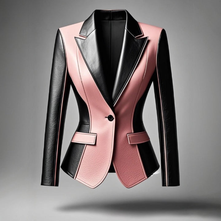 GIANNA™ LEATHER BLAZER