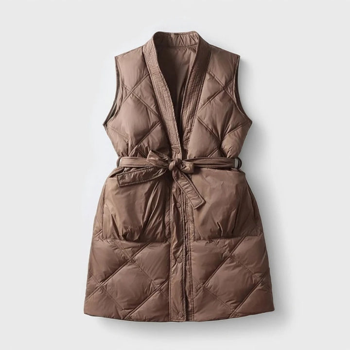 LAURA QUILTED VEST