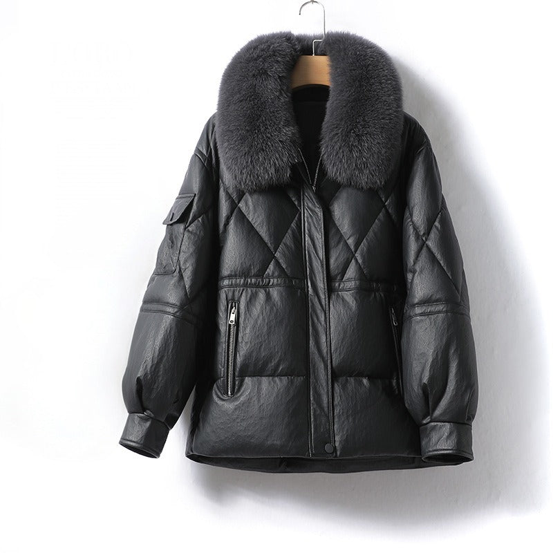 RISA™ LEATHER COAT