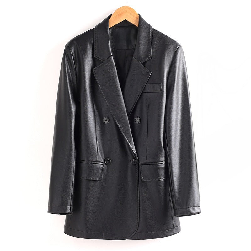 MADISON™ GENUINE LEATHER COAT