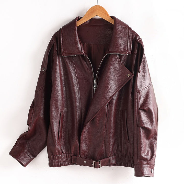 ELLA™ GENUINE LEATHER JACKET