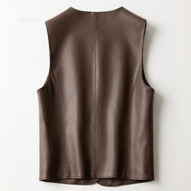 IRIS LEATHER VEST