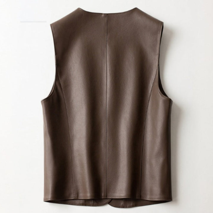 IRIS LEATHER VEST