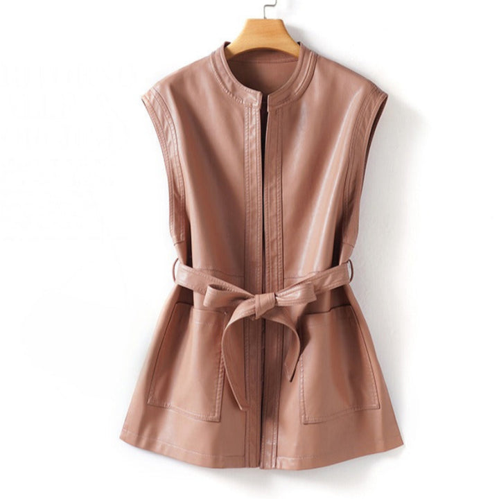 AMELIA™ LEATHER VEST