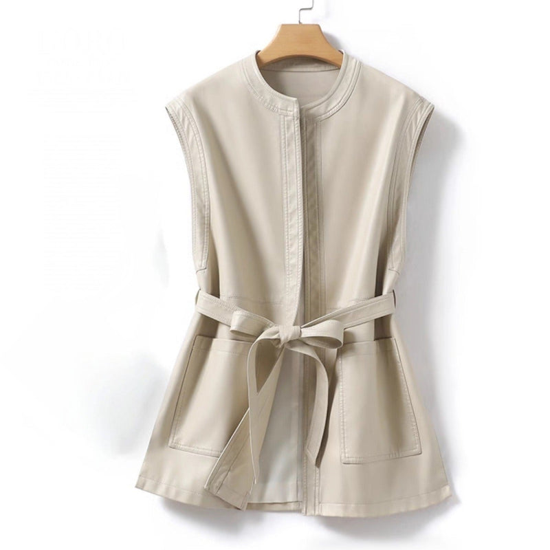 AMELIA™ LEATHER VEST