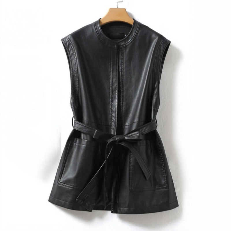 AMELIA™ LEATHER VEST
