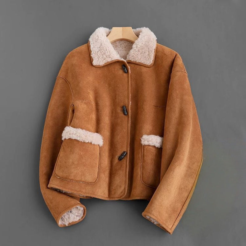 MARIELLA SUEDE COAT