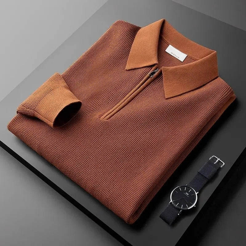 ROWAN HALF-ZIP SWEATER