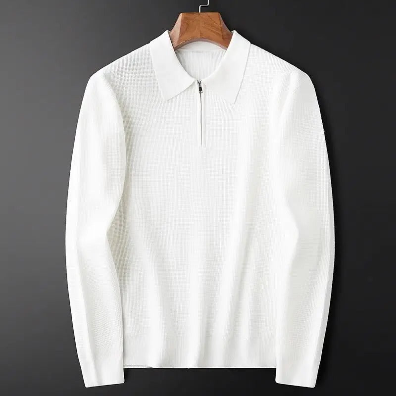 ROWAN HALF-ZIP SWEATER